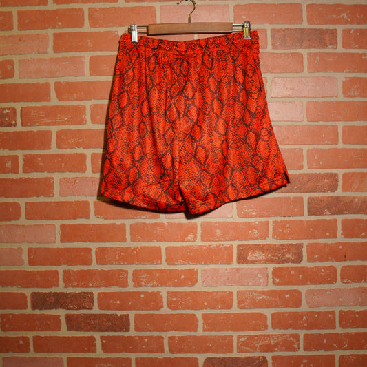 Nike Snakeskin Red Shorts
