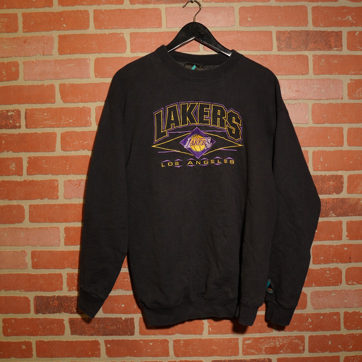 VTG NBA Los Angeles Lakers Embroidered Crewneck