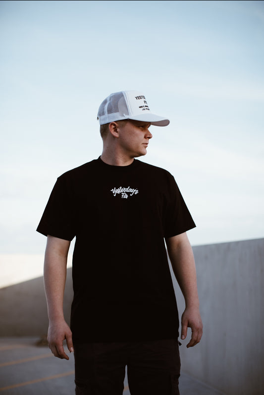Yesterday’s Fits Cursive Logo Tee