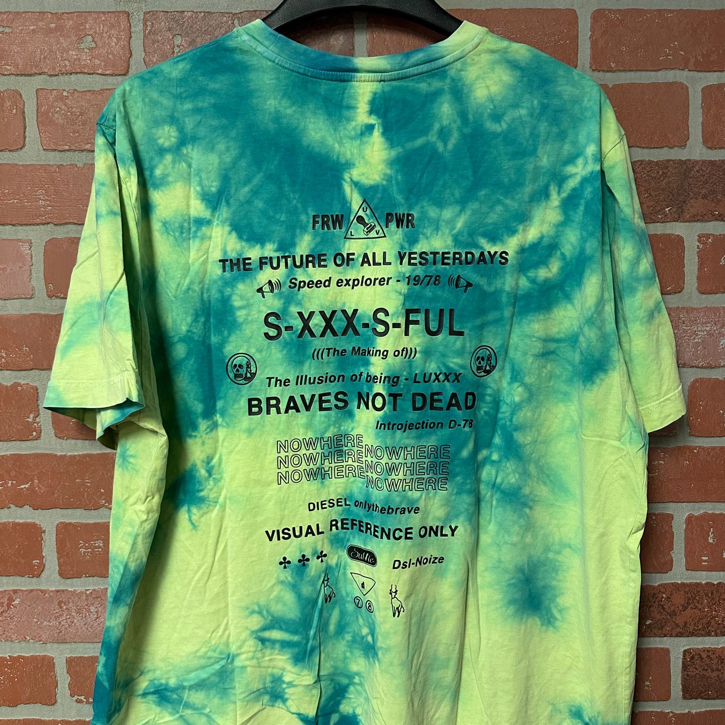 Diesel The Illusion of Being Tye Dye Tee (2)