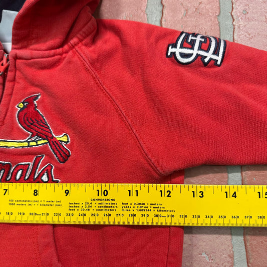Vintage Youth MLB St. Louis Cardinals Zip-Up Hoodie Yesterday's Fits Clothing Fashion Vintage Streetwear Fashion Item
