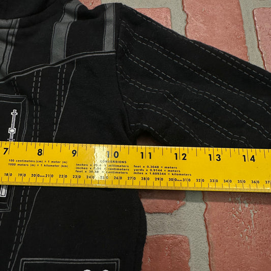 Vintage Youth Star Wars Darth Vader Zip-Up Hoodie Yesterday's Fits Clothing Fashion Vintage Streetwear Fashion Item