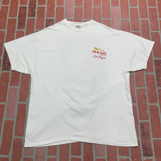 VTG Y2K 2001 In-N-Out Burger Las Vegas Tee Yesterday's Fits Clothing Fashion Vintage Streetwear Fashion Item