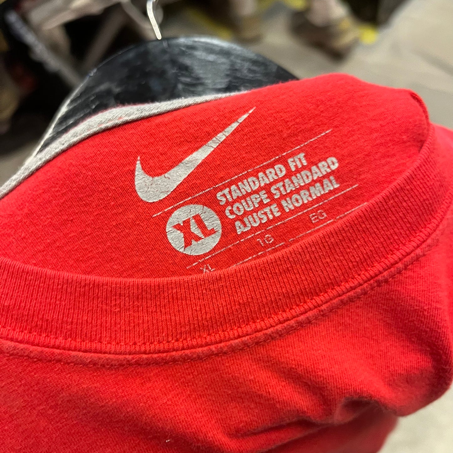 Nike Red Swoosh Logo Tee (29)