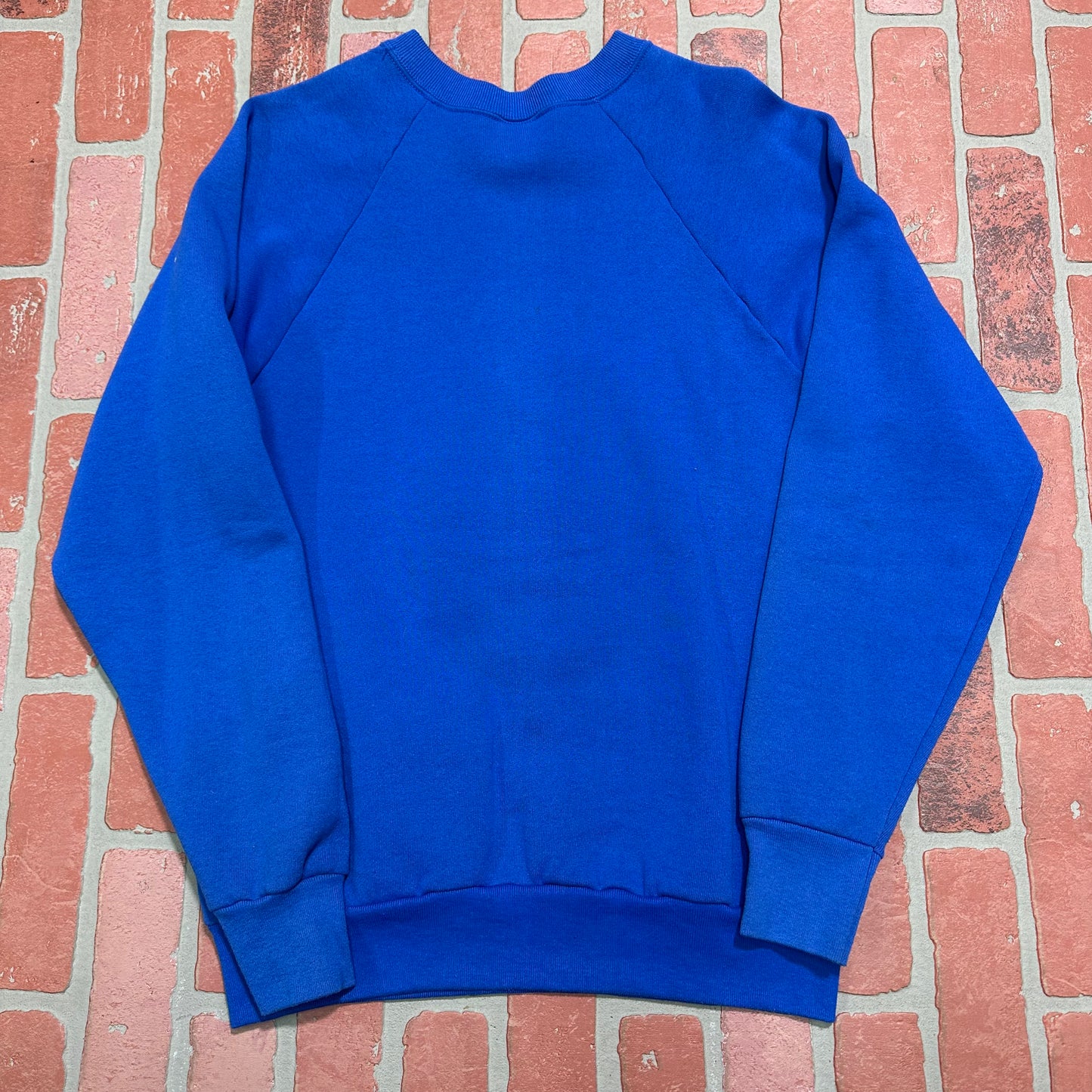 VTG MLB Chicago Cubs Blue Baseball Crewneck