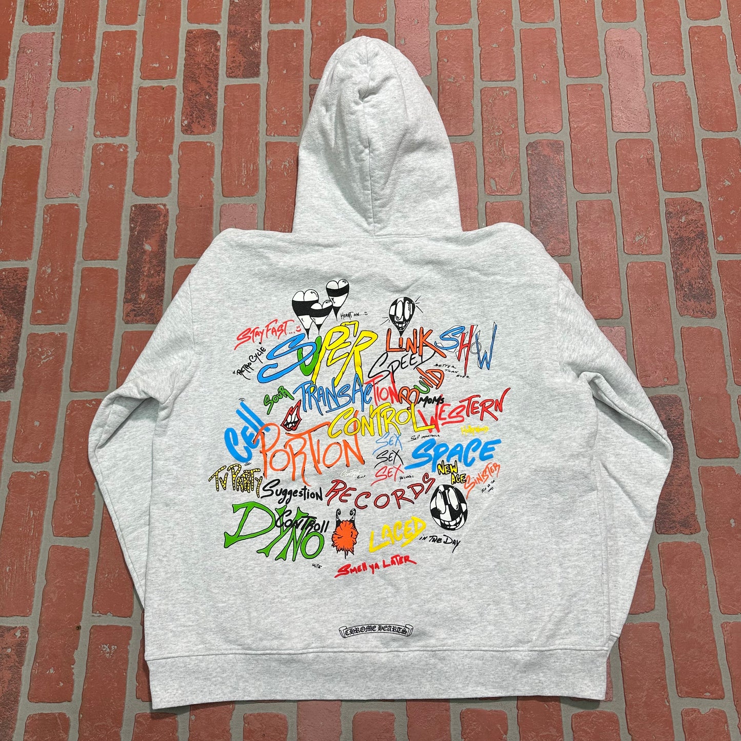 Chrome Hearts Matty Boy Grey Hoodie