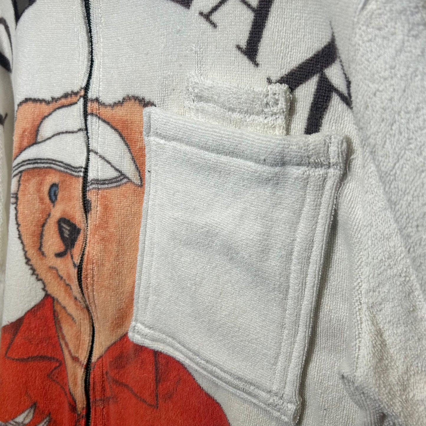 Trevs1of1 Custom 1990's Polo Ralph Lauren 2 Pocket Full Zip Up Polo