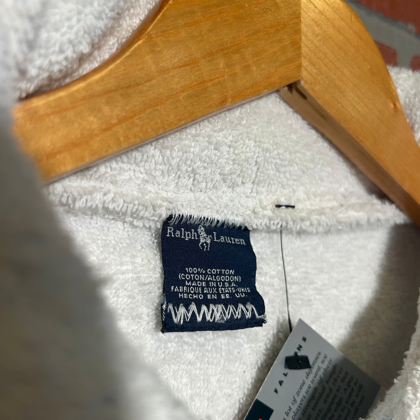 Trevs1of1 Custom 1990's Polo Ralph Lauren 2 pocket Full Zip Up Polo