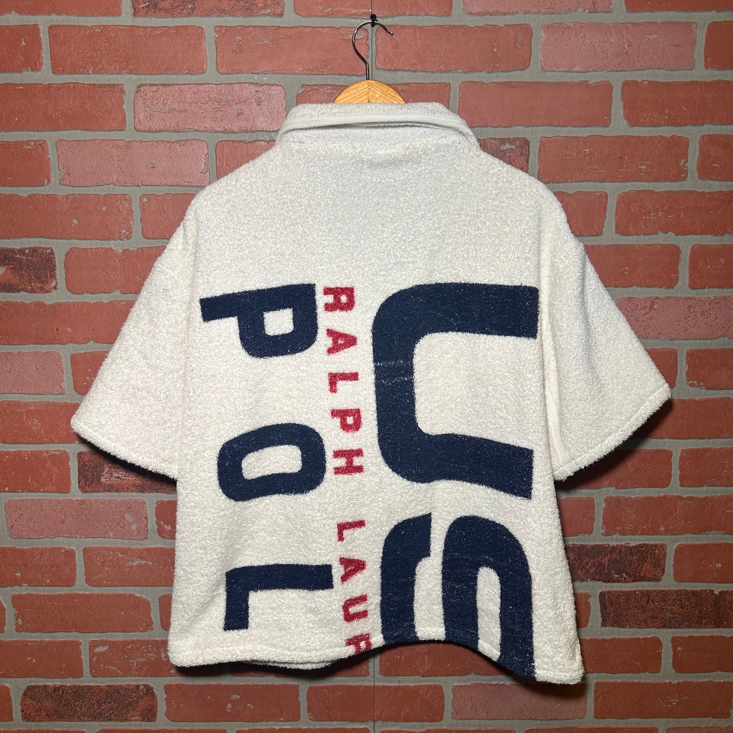 Trevs1of1 Custom 1990's Polo Ralph Lauren 2 pocket Full Zip Up Polo