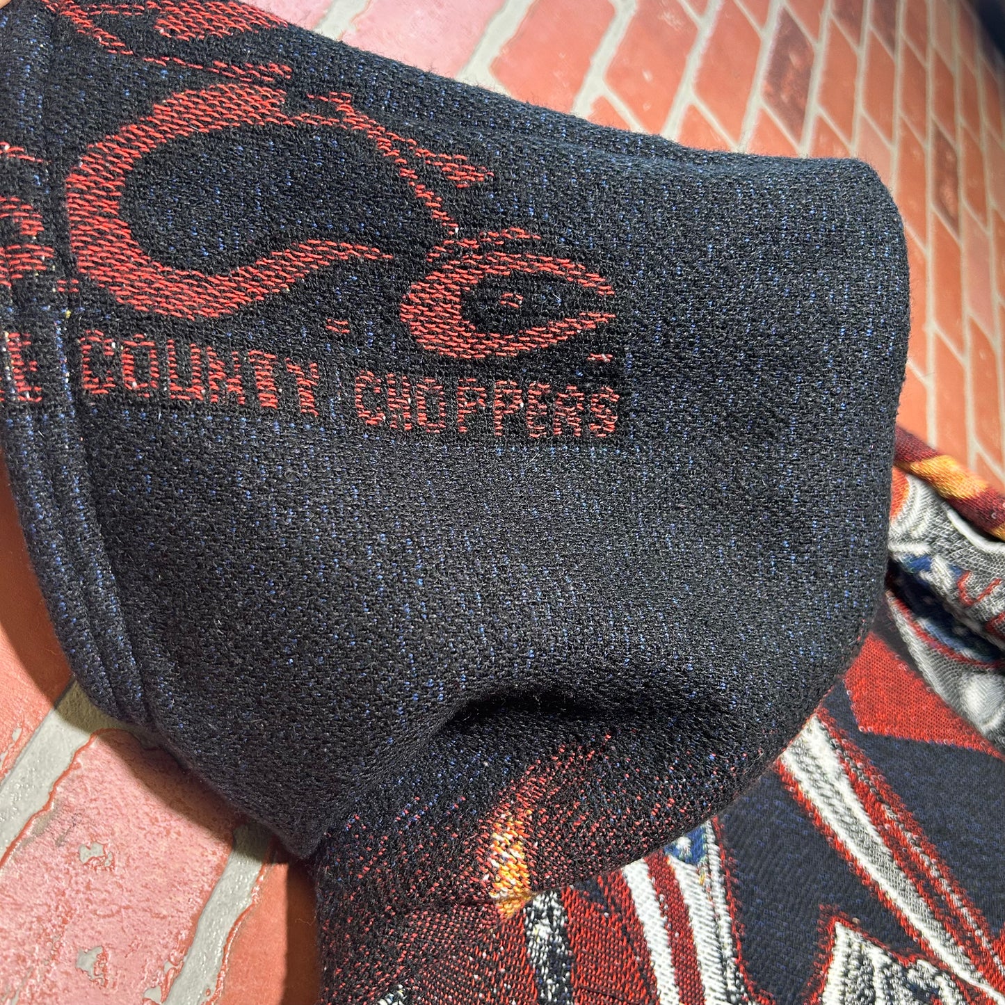 Trevs1of1 Custom 2002 Orange County Choppers Motorcycle Tapestry Hoodie