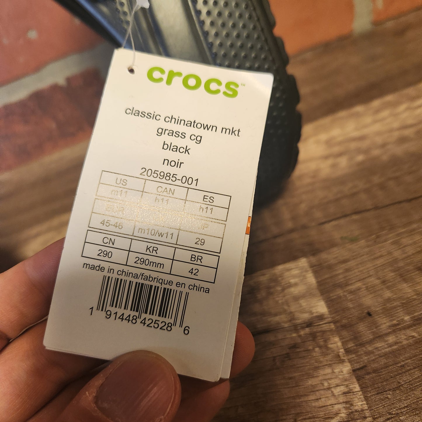 DS Crocs Classic CLOG Chinatown Market