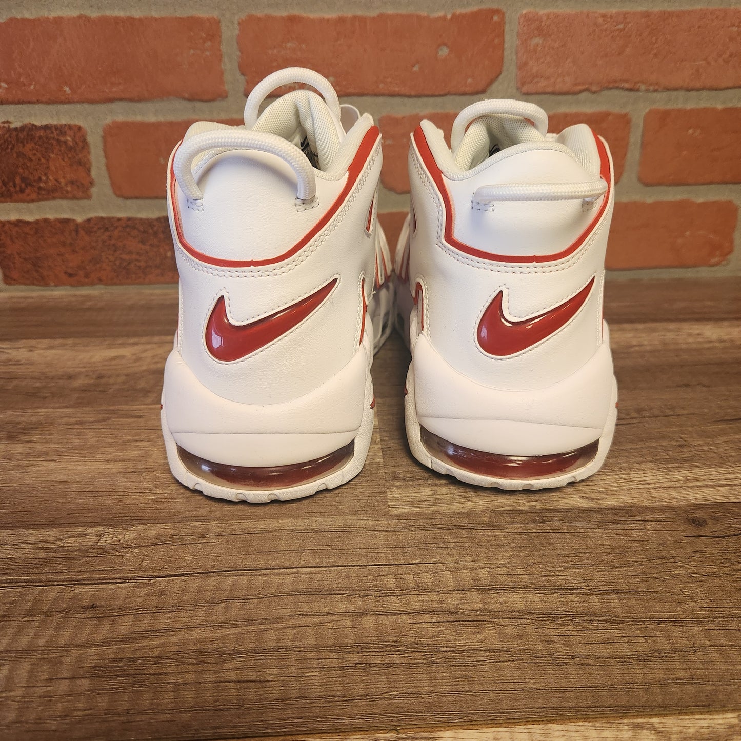 DS Nike Air More Uptempo White Red