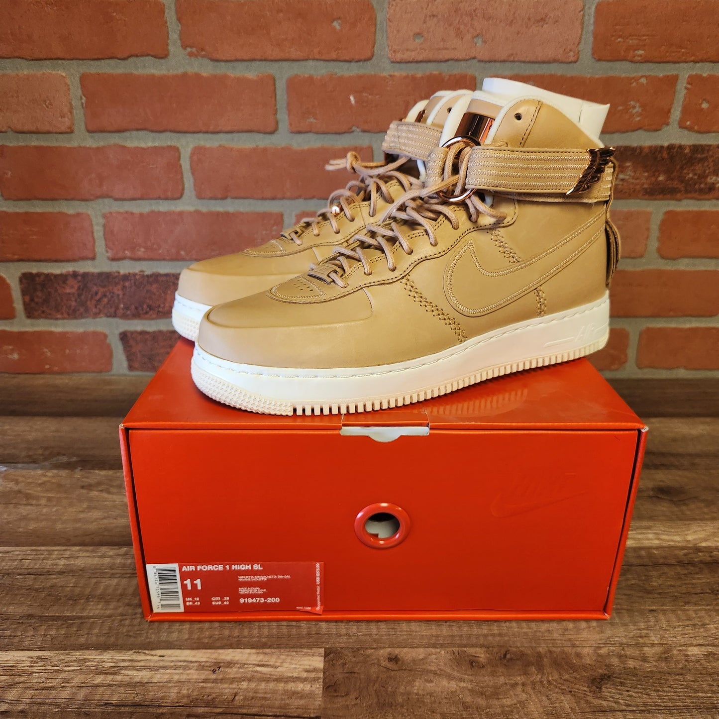 DS Nike Air Force 1 High SL Vachetta Tan