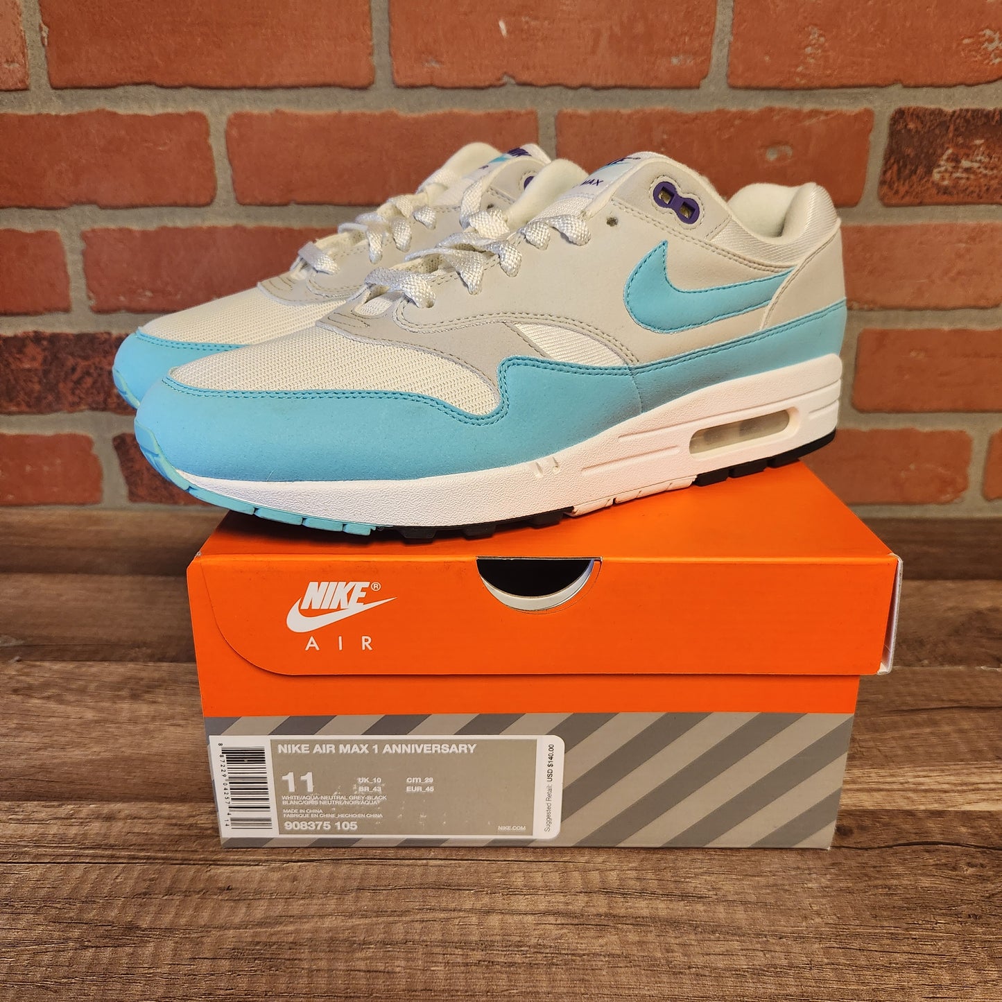 Nike Air Max 1 Anniversary Aqua