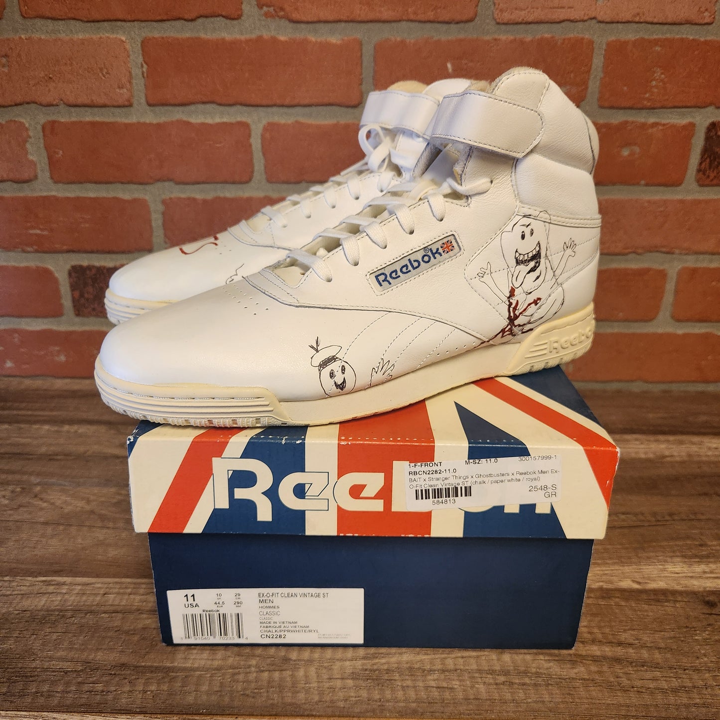 DS Reebok Exofit Bait Stranger Things Ghostbusters