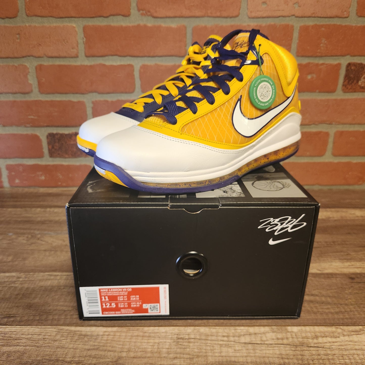 DS Nike Lebron 7 Lakers Media Day
