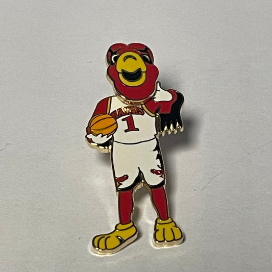 Vintage Atlanta Hawks Mascot Pin