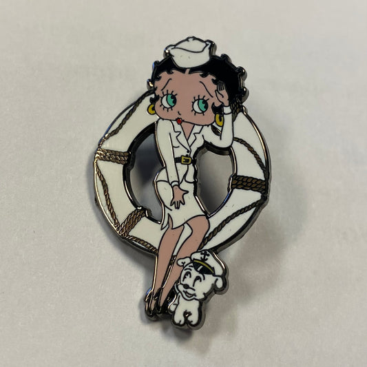 Vintage Betty Boop Sailor Pin