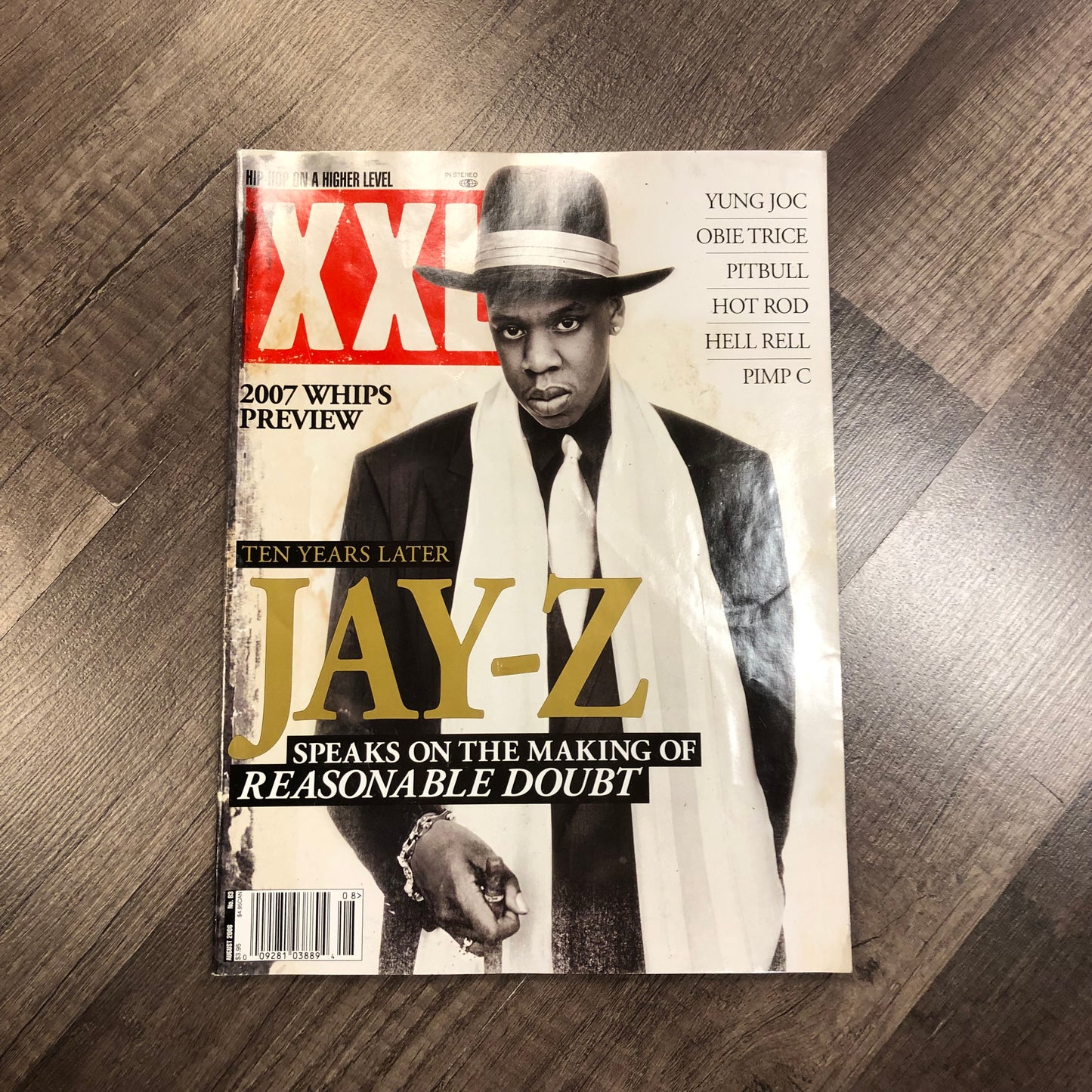 2007 XXL Jay-Z Reasonable Doubt 10 Year Anniversary Magazine