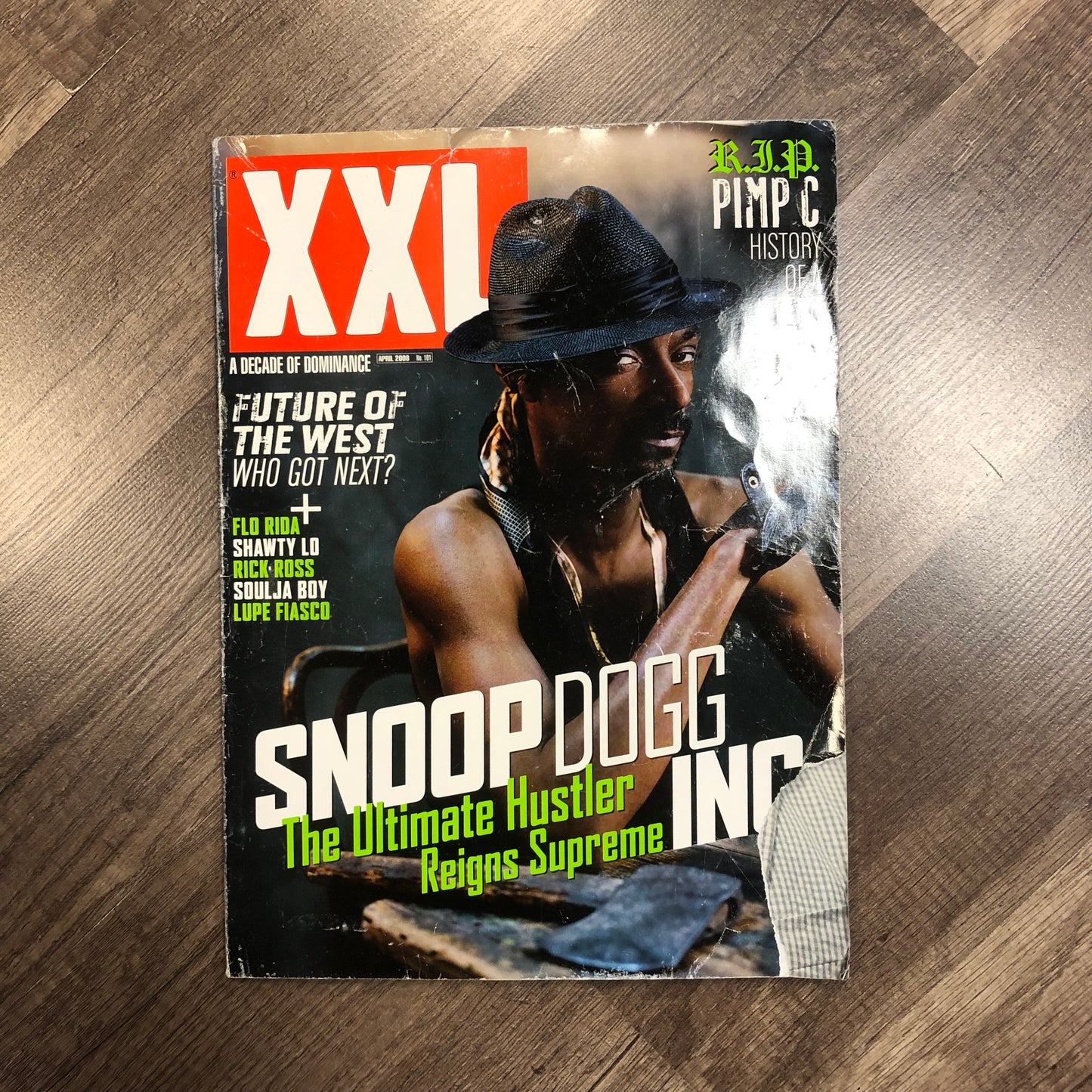 2008 XXL Snoop Dogg Magazine