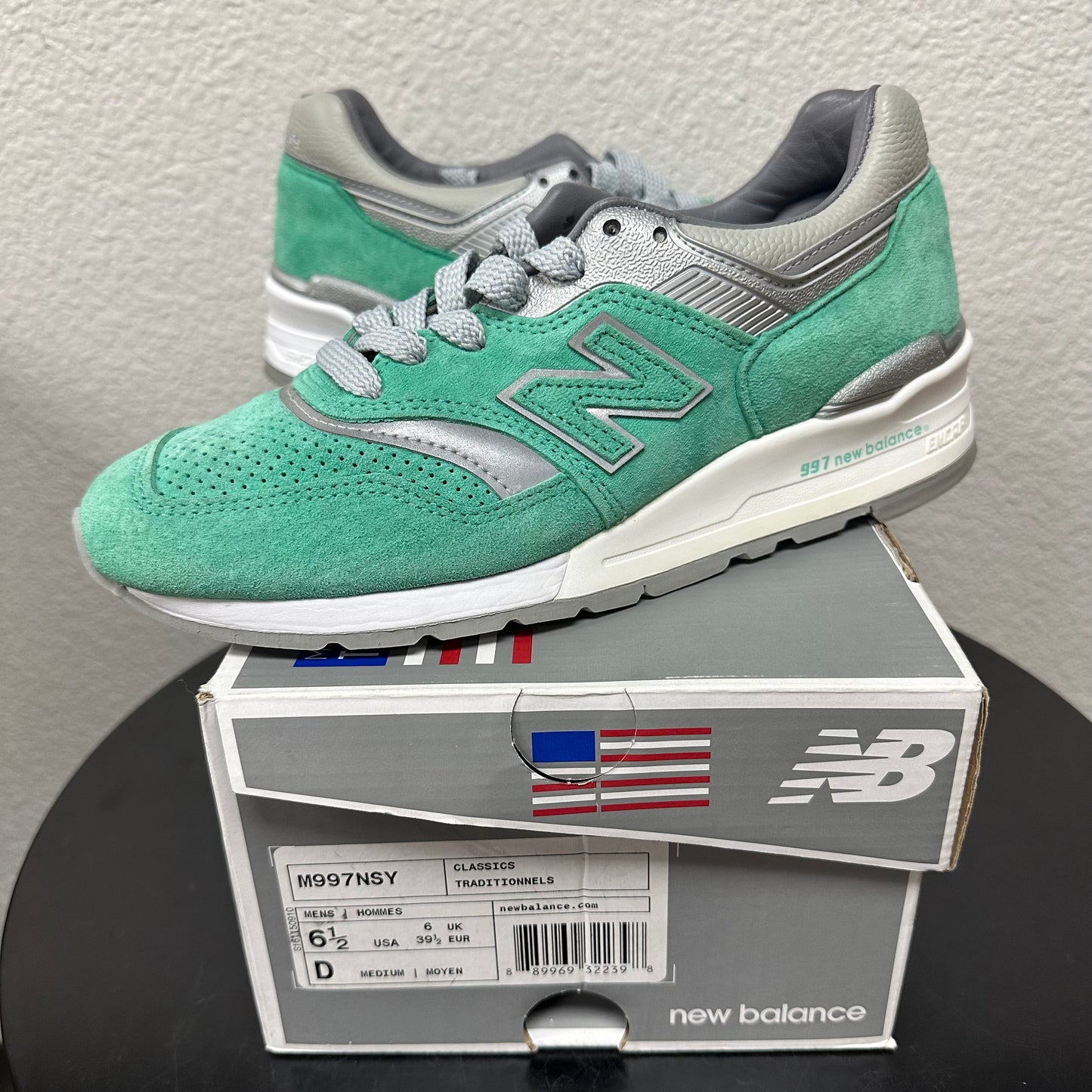 New Balance 997 Teal – Yesterday's Fits