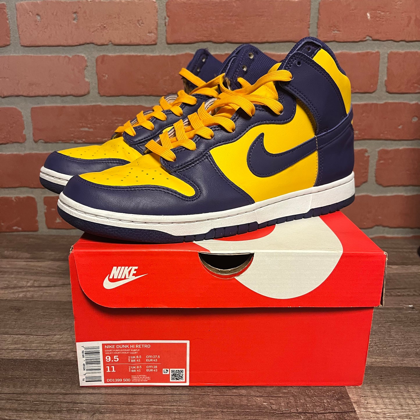 Nike Dunk High Lakers – Yesterday's Fits