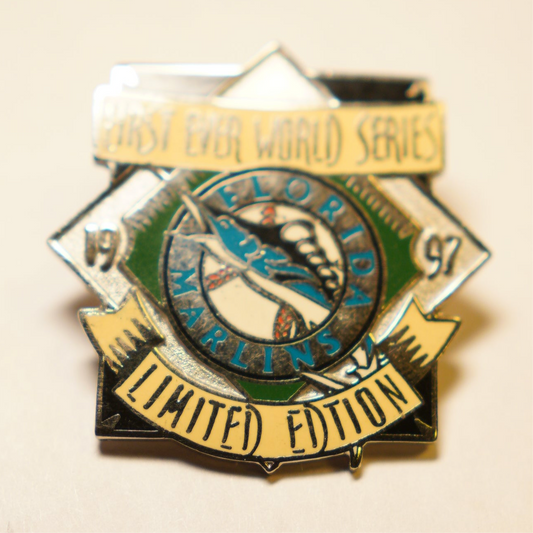 VTG 1997 MLB Florida Marlins Limited Edition World Series Pin