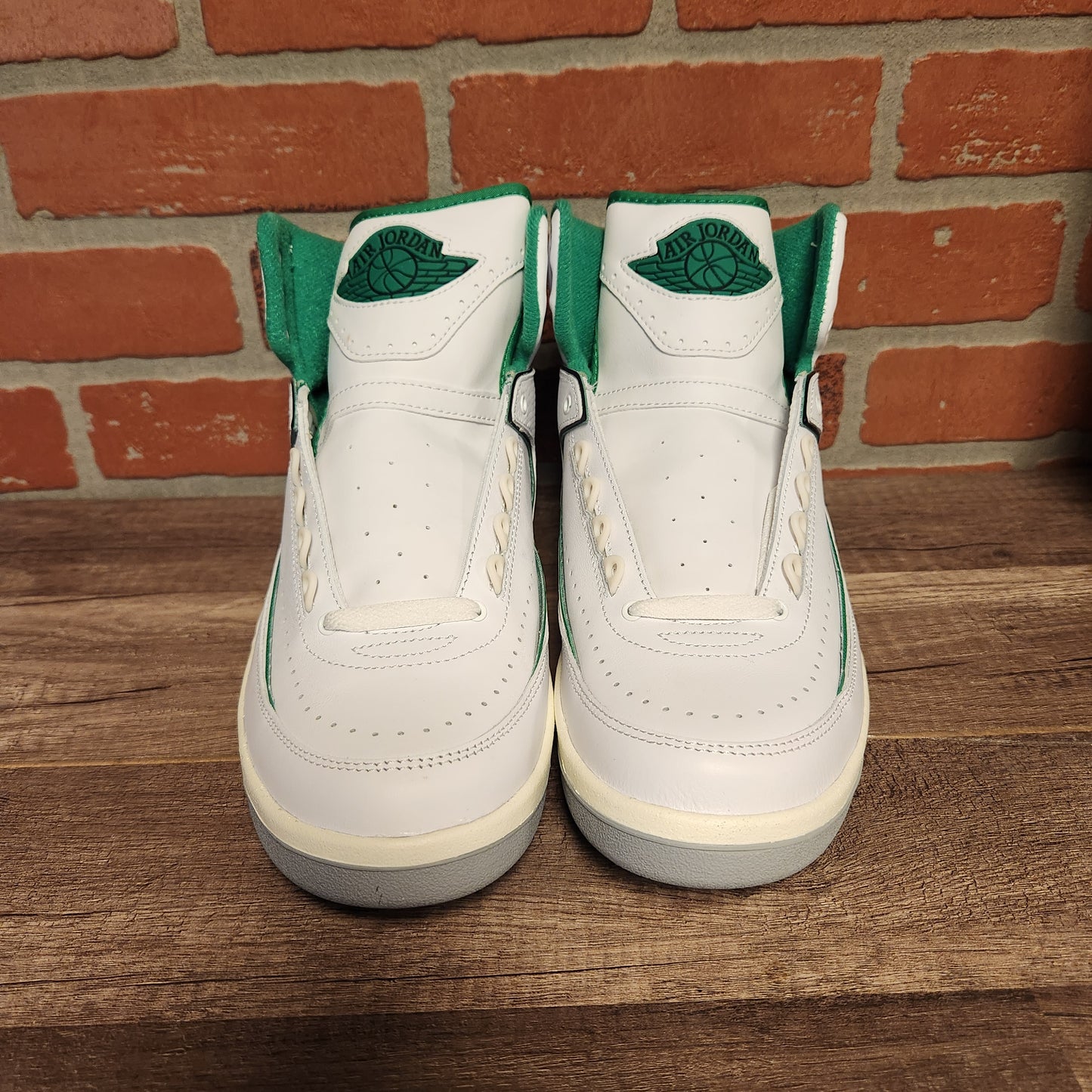 DS Air Jordan 2 Lucky Green