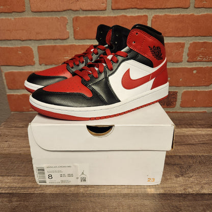 DS WMNS Air Jordan 1 Mid Alternate Bred Toe