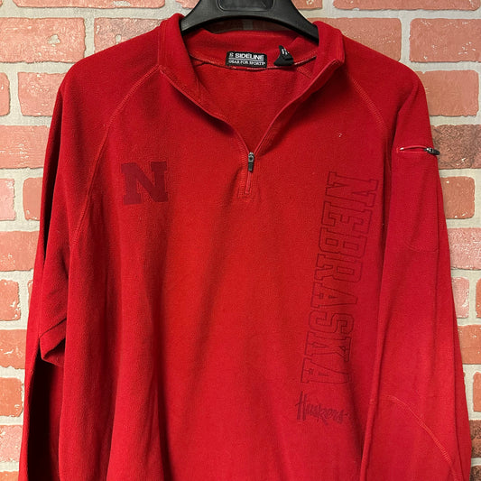 Nebraska Red Fleece Pullover (15)