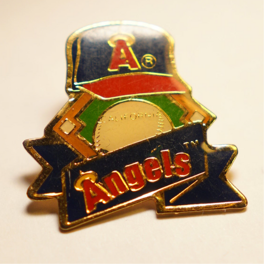 VTG MLB California Angels Hat Pin