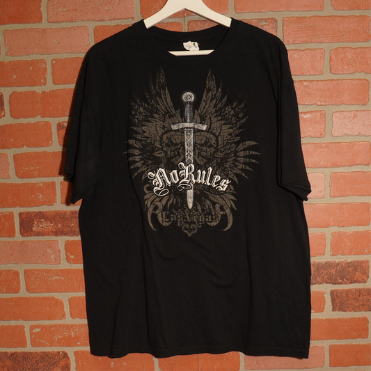 VTG Y2K No Rules Sword Tee
