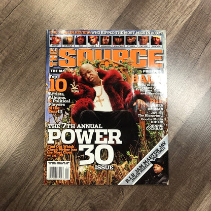 2003 The Source Power 30 Birdman Issue Magazine