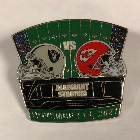 NFL Las Vegas Raiders 2021 Vs. Kansas City Pin