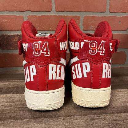 Nike Air Force 1 High Supreme Red