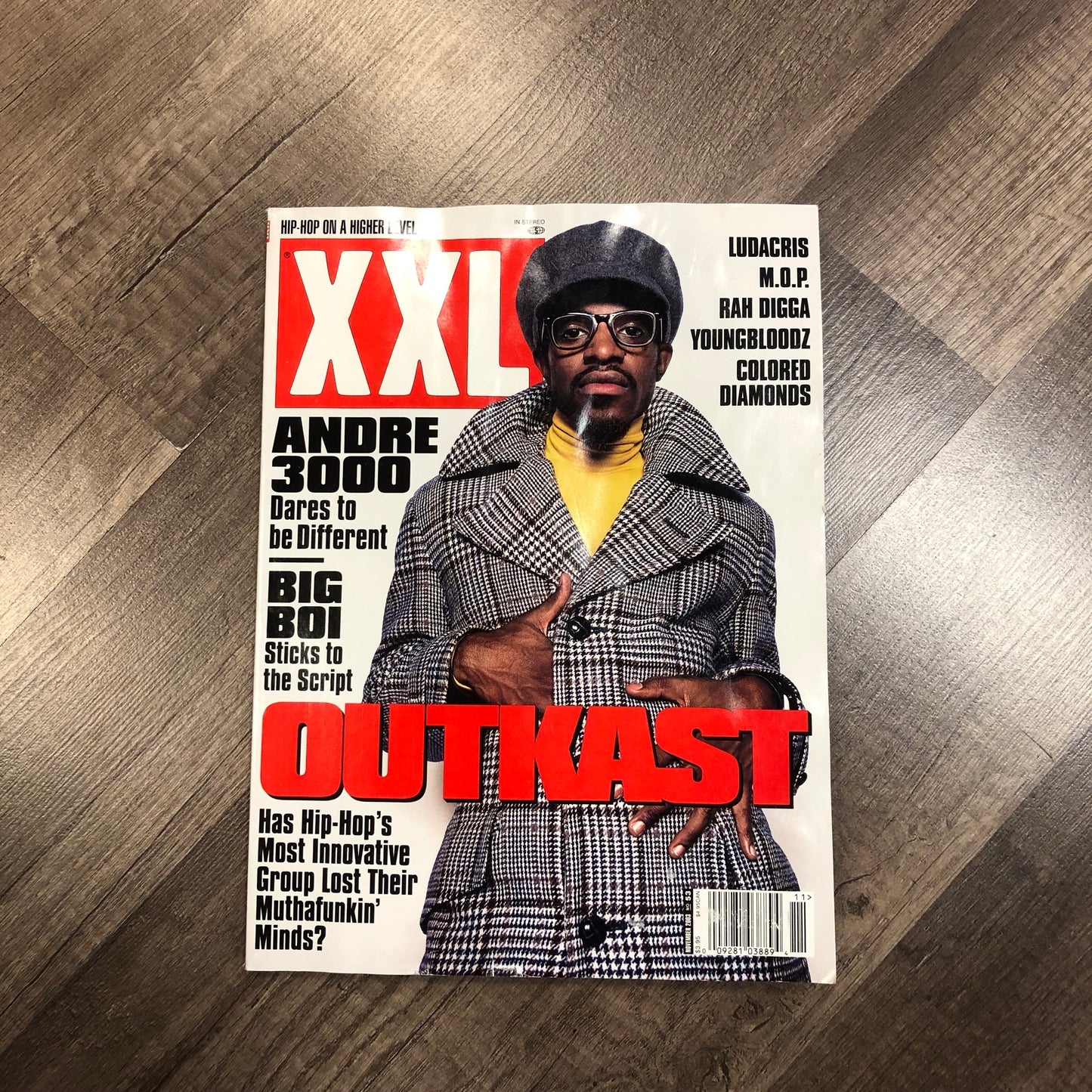 2003 XXL Andre 3000 OutKast Magazine