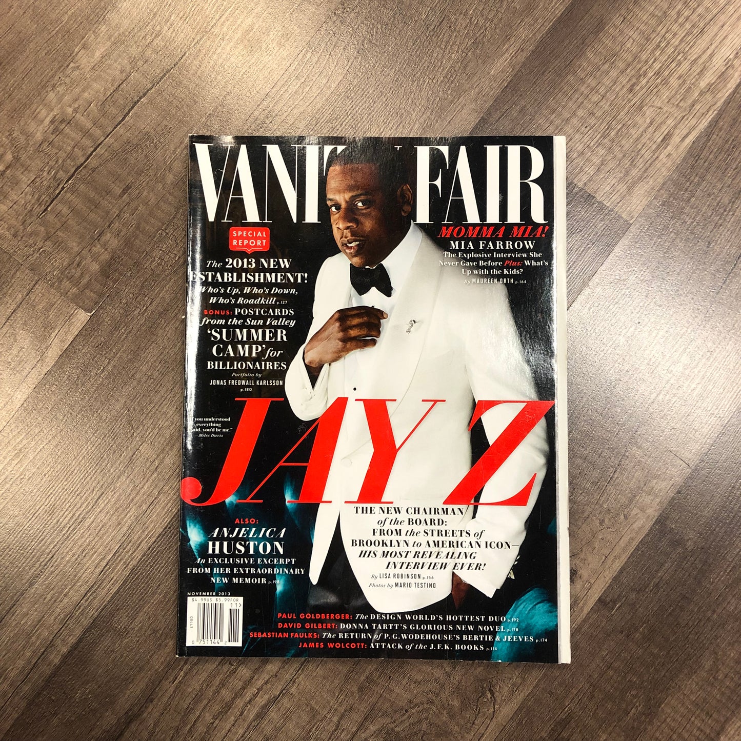 2013 Vanity Fair Jay-Z Magazine