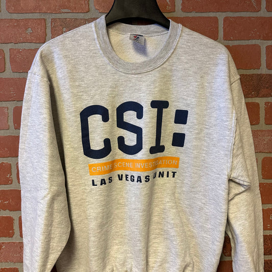 CSI LAs Vegas Grey Crewneck (22)
