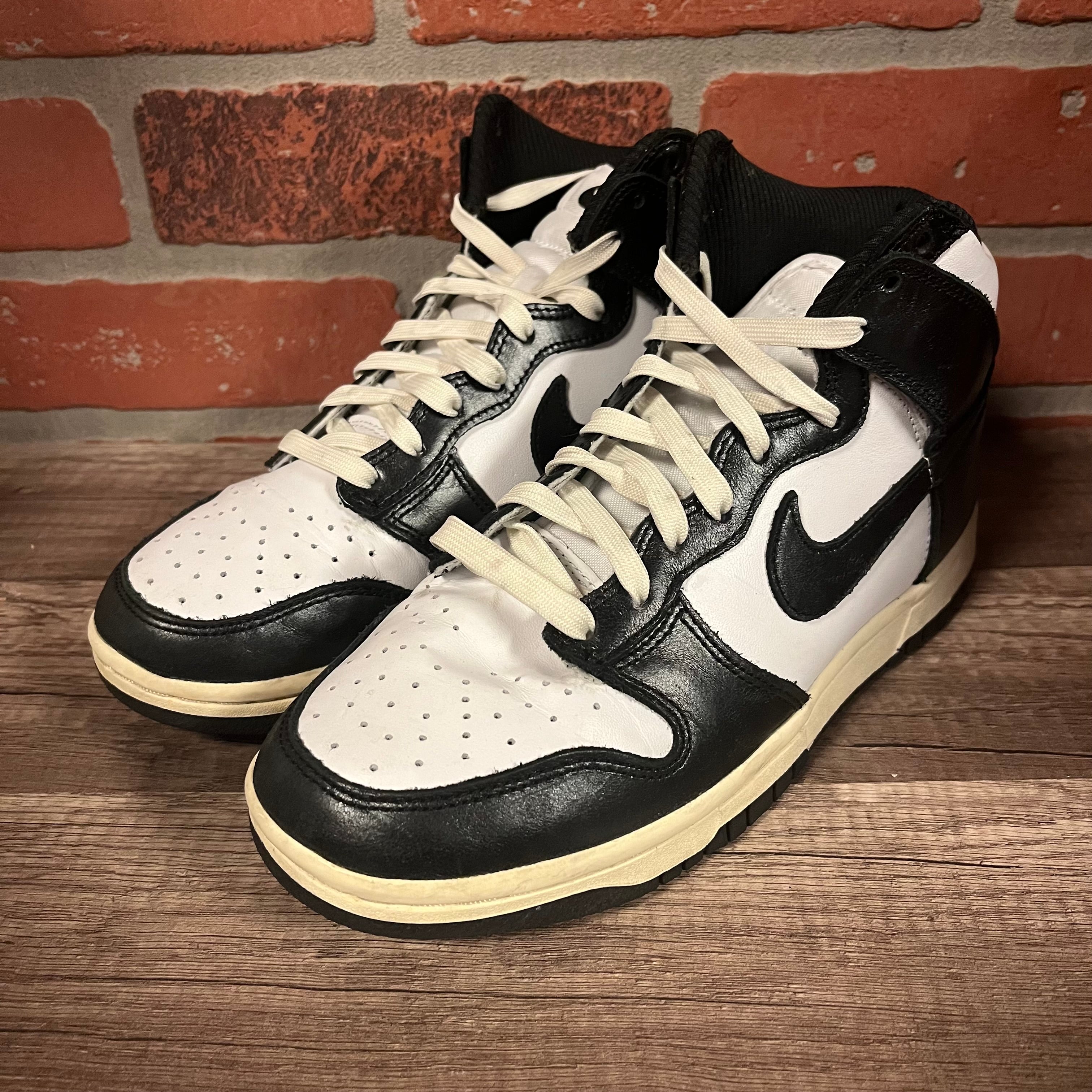 NIKE Dunk High Vintage Black ダンク ハイ ブラック - レディース