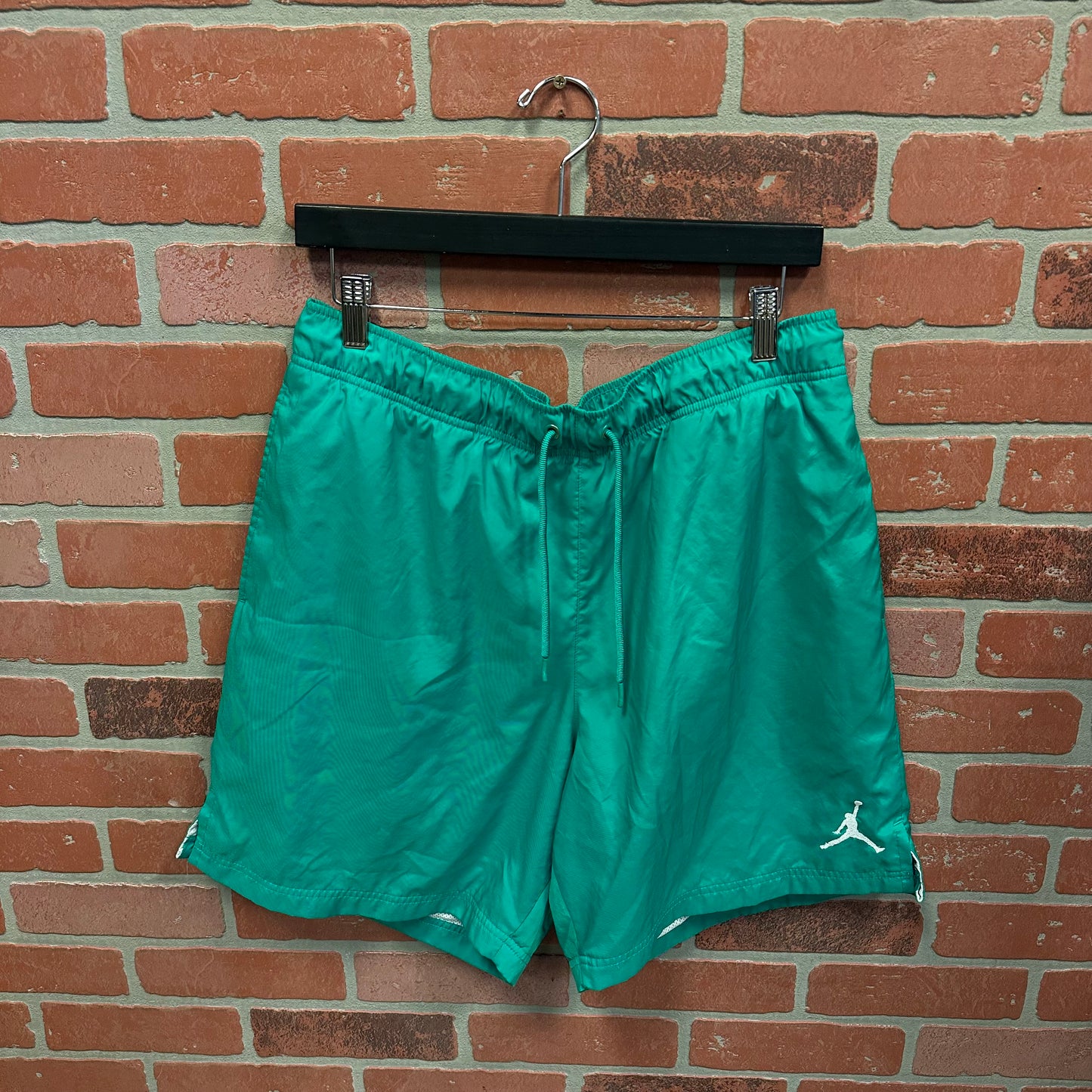 Air Jordan Green Swim Shorts