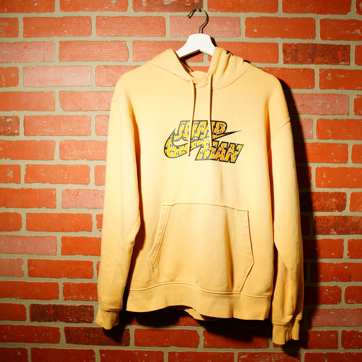 VTG Nike Jordan Jumpman Yellow Hoodie