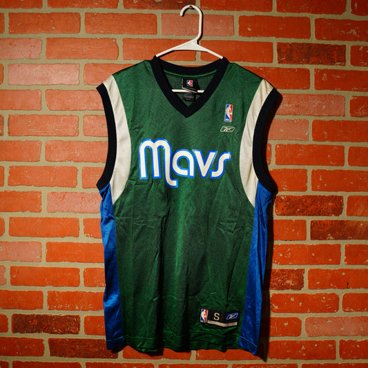 VTG Reebok NBA Dallas Mavericks Green Jersey