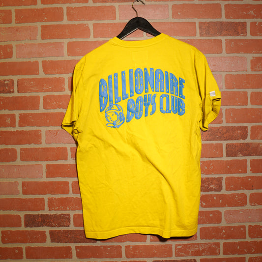 Billionaire Boys Club Yellow Puff Print Pocket Tee