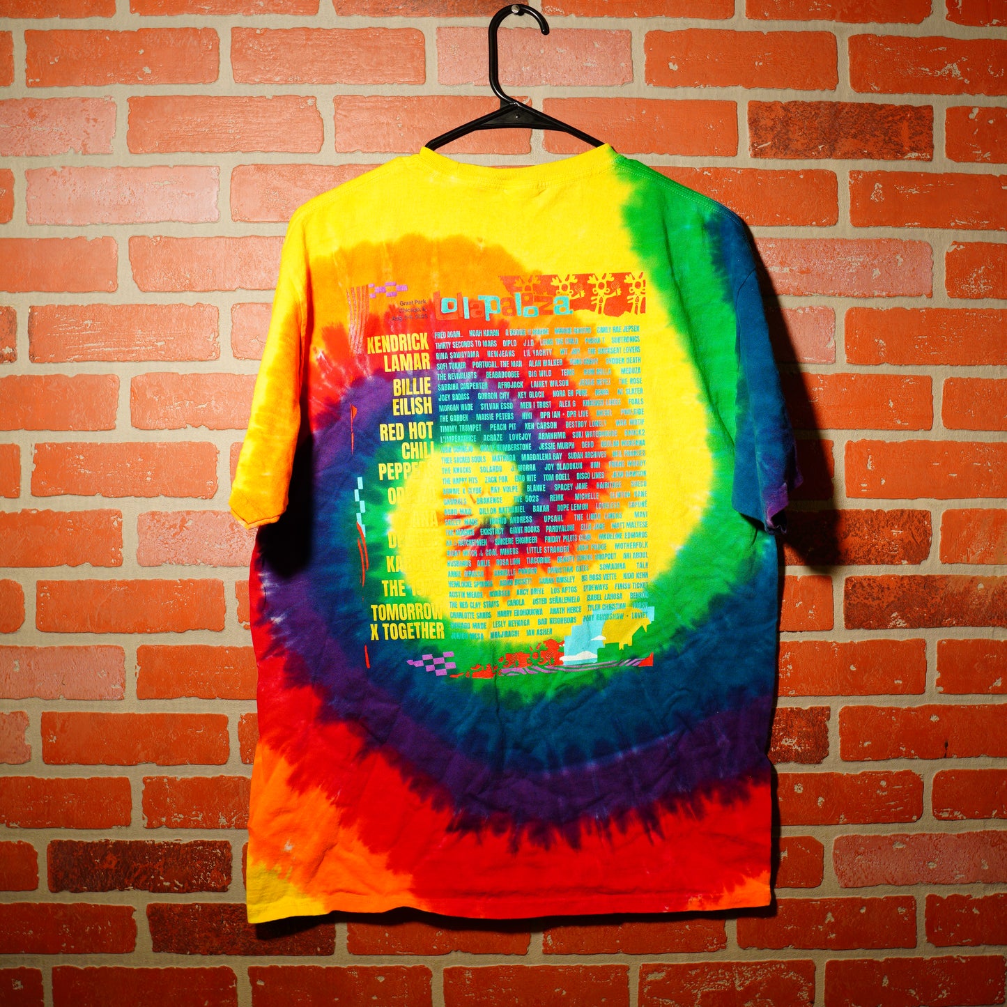 2023 Lollapalooza Tye-Dye Tee