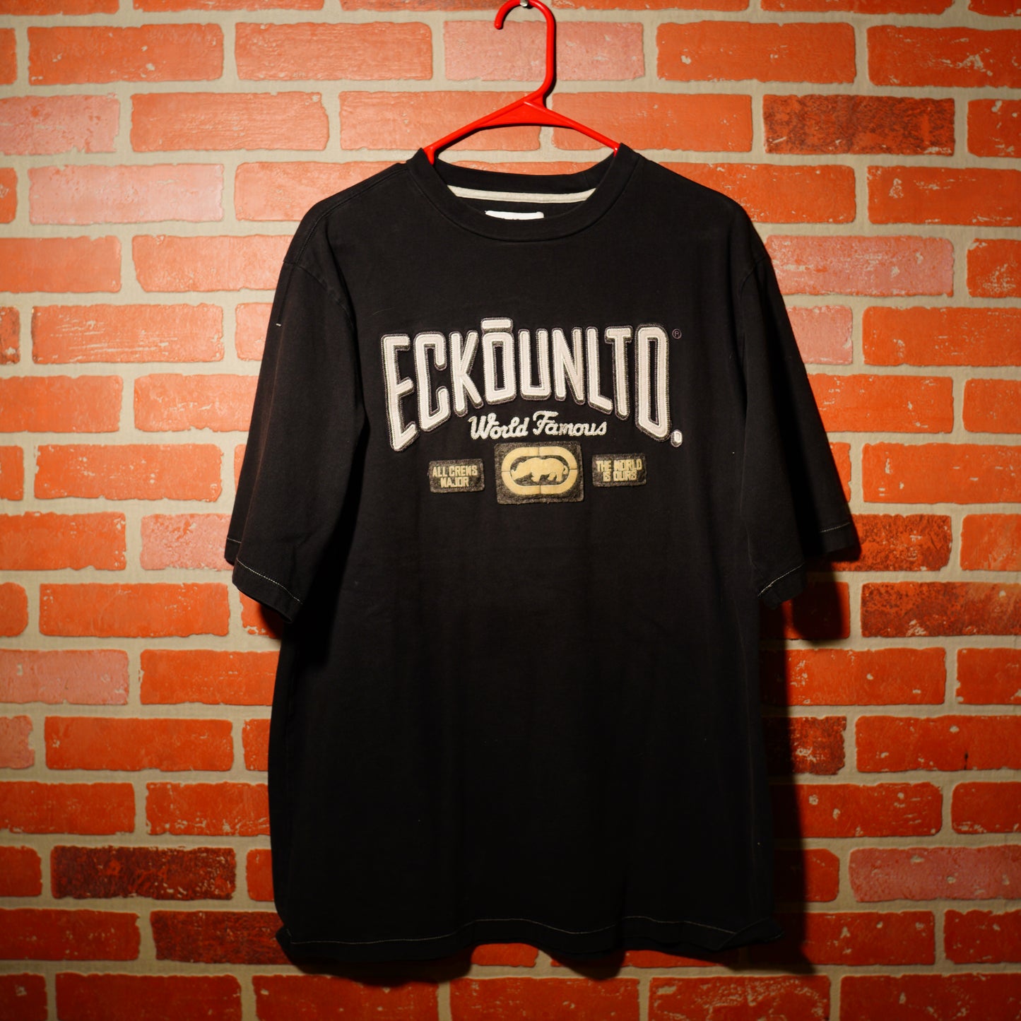 VTG Y2K Ecko Unlimited Stitched Logo Tee