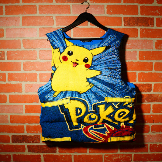 VTG Custom Pokemon Puffer Vest