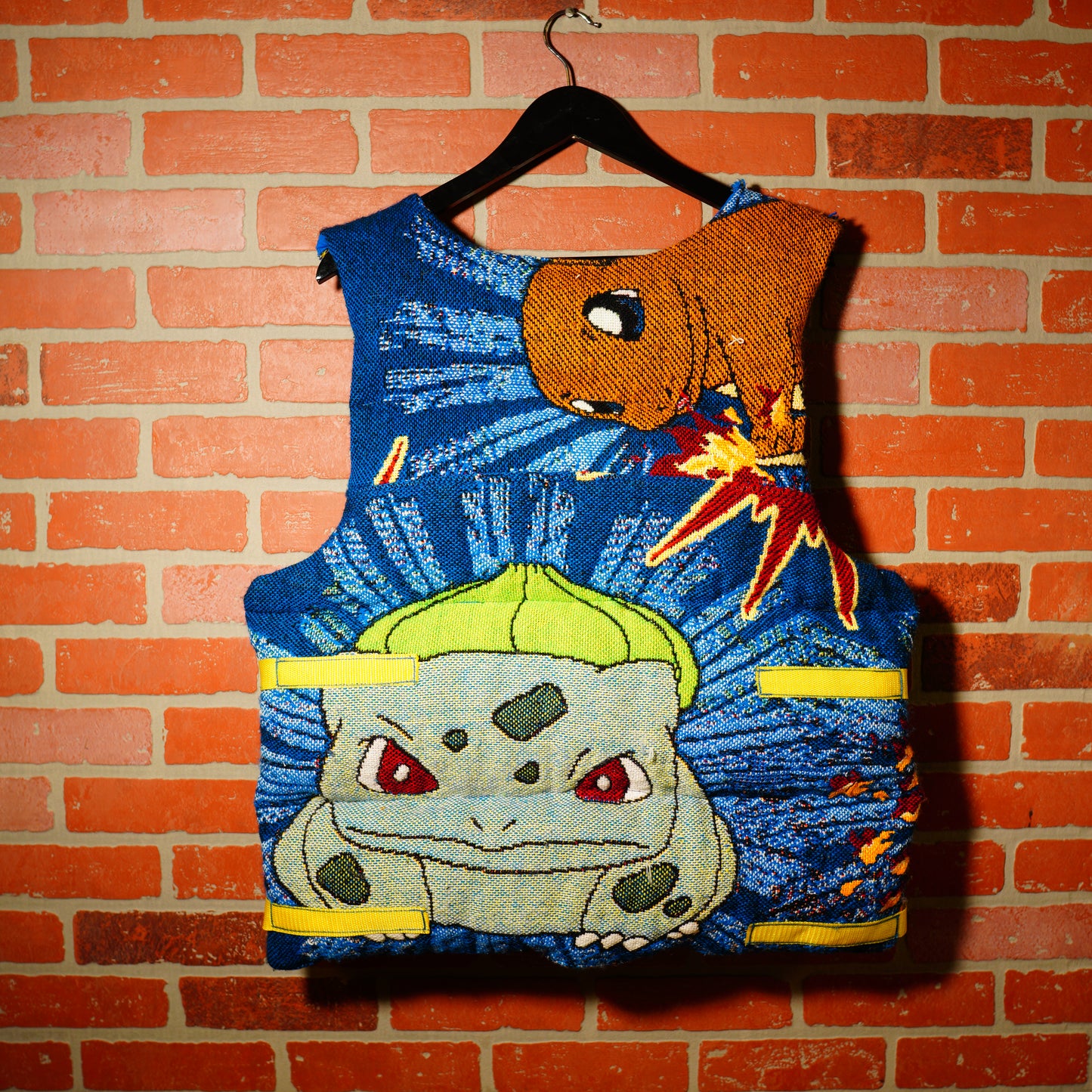 VTG Custom Pokemon Puffer Vest