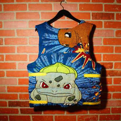 VTG Custom Pokemon Puffer Vest