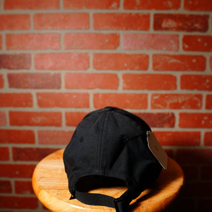 Stone Island Black Logo Strapback Hat