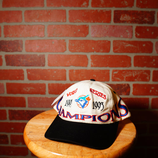 VTG 1993 MLB Toronto Blue Jays World Series Champions Snapback Hat